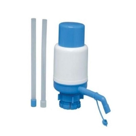 Generic Distributeur, Pompe Eau Universal Bouteille Bidon 5L, 8L, 10L, 2.5L Anti Goutte, Adaptable, Manuel Camping, école, Bureau, Maison-blanc/bleu - image 4