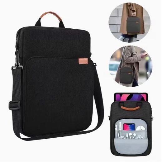 Generic Sacoche pour ordinateur portable - Transporteur pour tablette 13" et appareils électroniques avec bandoulière