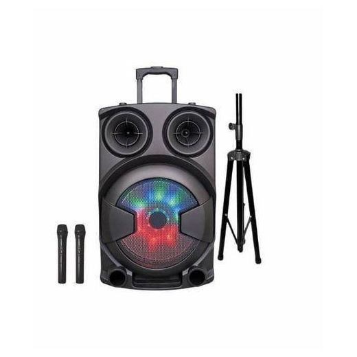 Original Super Power Baffle haut-parleur portable Zook Rocker avec 2 micros + trepied