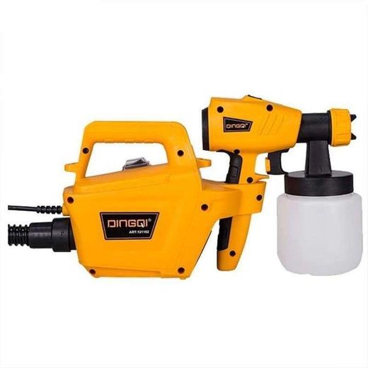 Generic DINGQI Pistolet à Peinture Filaire - 800W - JAUNE - image 2
