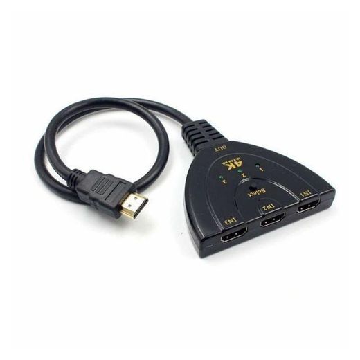 Generic 4K Sport Ultra HD Adaptateur HDMI 3 Entrées Et 1 Sortie RD