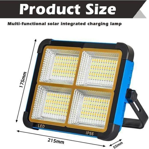 Generic HEPU Puissante Lampe de travail LED 4 Modes Batterie Externe 1650mAh USB Rechargeable Power Bank IP66 Étanche pour chantier d'urgence HG - image 2