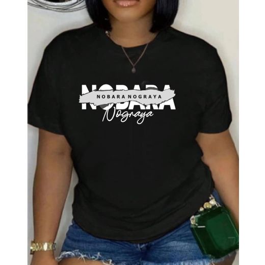 Tee-shirt class pour femme noir