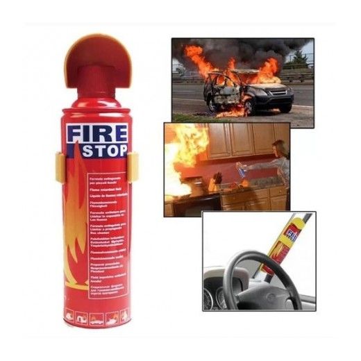 Extincteur Incendie Feux Fire Stop Mini Extincteur Voiture 500 ML