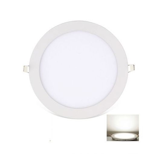 Generic Spot Light Panneau Lumineux LED 18w Rond Spot Encastré Panel Led