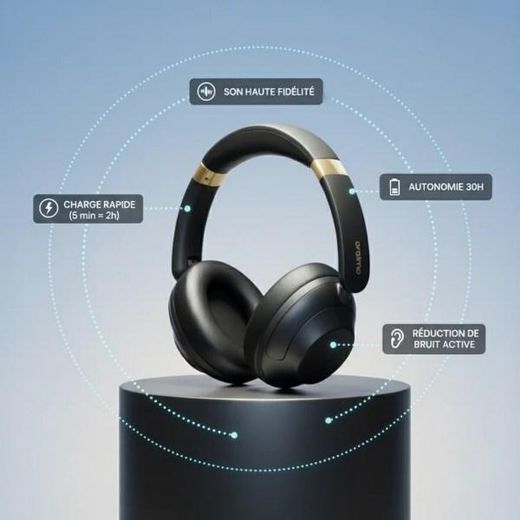 Generic Casque oraimo Boompop pro original - image 4