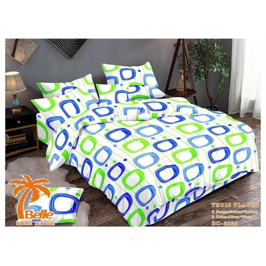 Lot De 2 Draps + 2 Taies – Design Élégant et Confort Assuré Pour Deux Places