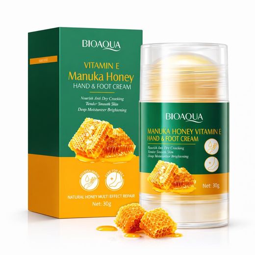 SADOER Pain de crème au miel de manuka pour les mains et les pieds