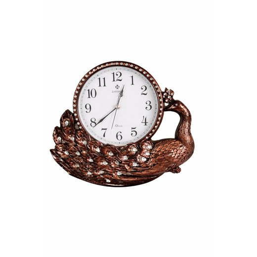 Generic Horloge Décorative Cygne avec Strass – Pendule Élégante de Table - image 2