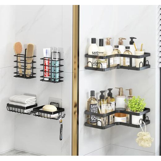 Generic Étagère de Douche d’Angle – Corner Shower Caddy - image 3