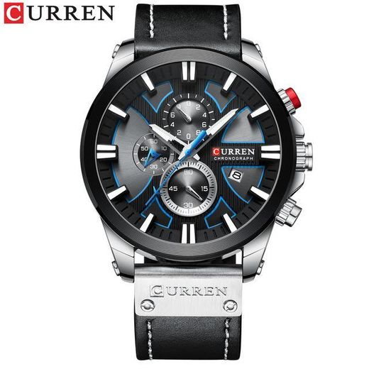 Curren MONTRE HOMME DE LUXE EN CUIR