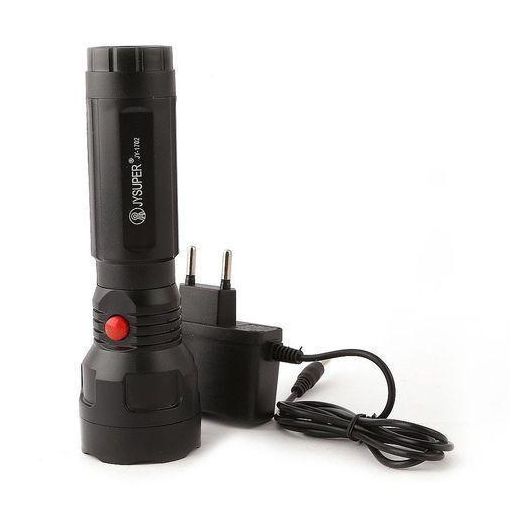 Generic Lampe Torche Rechargeable Flash - Noir - image 2