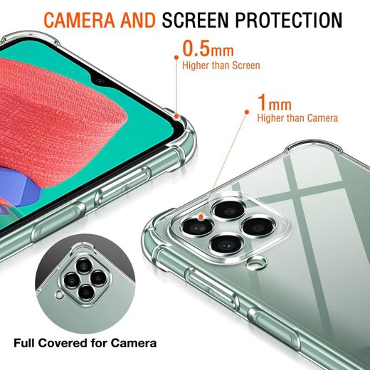 Generic Coque Transparente Compatible Samsung Galaxy A22 4G - Transparent - image 2