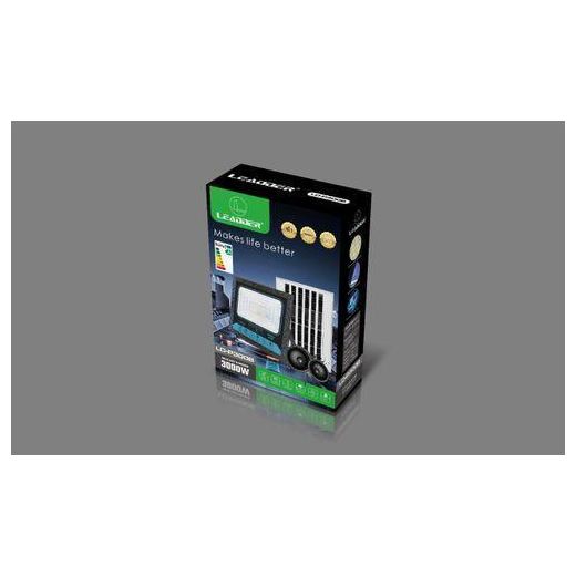 Leadder Projecteur solaire avec panneau LD-P300B 3000W