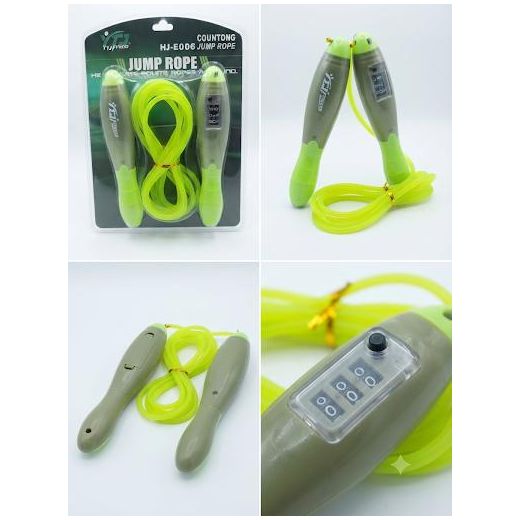Generic Corde à Sauter Fitness avec Compteur de Tours – Réglable, Poignées Ergonomiques Antidérapantes – Cardio, Sport & Entraînement - image 2