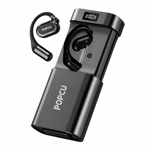 POPCU Écouteurs sans fil po-116 pro open-ear bluetooth 5.4 avec boîtier 2000 mah popcu-po116pro-noir - image 2
