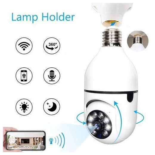 Generic Ampoule Caméra de Sécurité Wi-Fi Sans Fil
