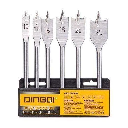 DINGQI Jeu De Meches à Bois 6 Pieces