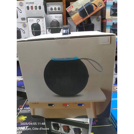 Generic Mini Haut-parleur Bluetooth Portable Avec LED Lumière- - image 4