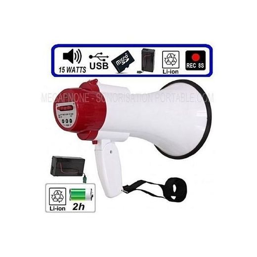 Megaphone Mégaphone Avec Enregistrement Vocal
