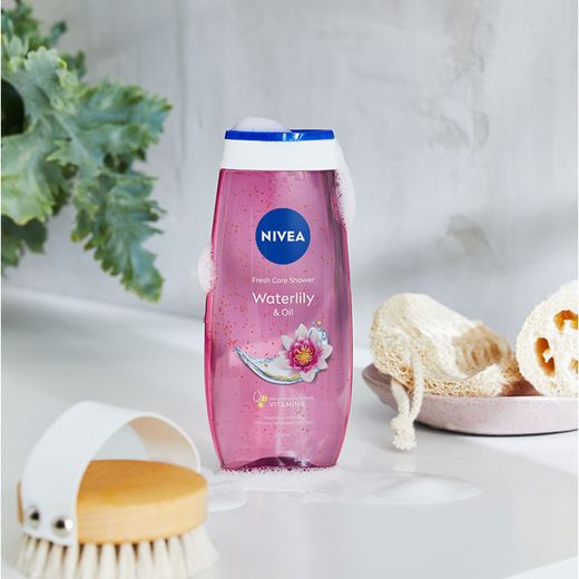 NIVEA Lot de 2  Gel Douche Waterlily pour femmes - 250ml - image 3