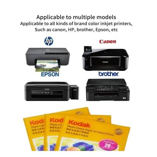 Kodak Papier Photo Kodak -Premium Qualité -A4 - 20 Papiers par parquet - image 3