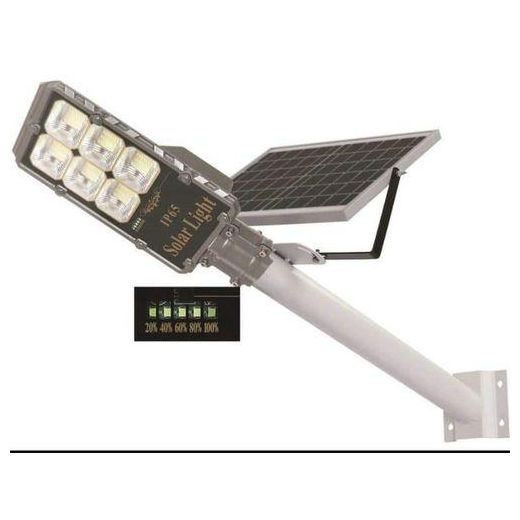 LAMPADAIRE SOLAIRE 200W + Panneaux Solaires 35w