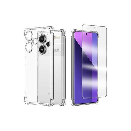 Generic 2 Coques Transparente pour Redmi Note 13 Pro Plus Avec 1 Antichoc