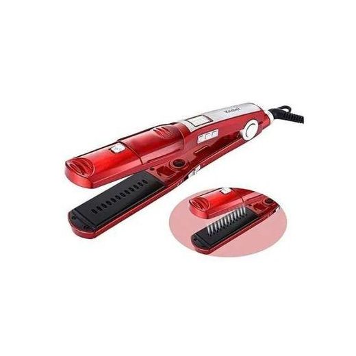 Kemei Lisseur à Vapeur électrique Pour Cheveux - En Céramique Ionique - image 3