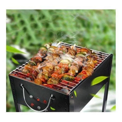 Generic Barbecue au Charbon Portable Économique (50 × 30 × 50 cm) - image 3