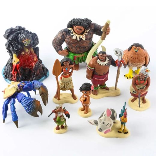 Generic Lot De  Figurines MOANA - image 2