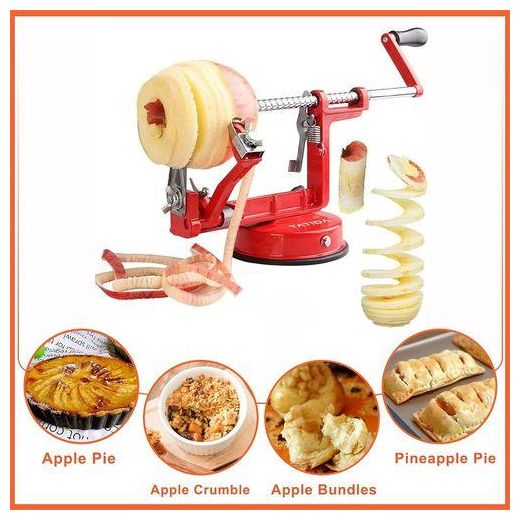 Generic Éplucheur Rotatif, éplucheur Manuel Multifonctionnel Pour Fruits Et Légumes, Outils De Cuisine Ménagers - image 4