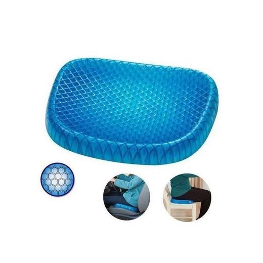 Generic Coussin De Siège Conception En Nid D'abeille Respirante Pour Chaise De Bureau Et De Voiture