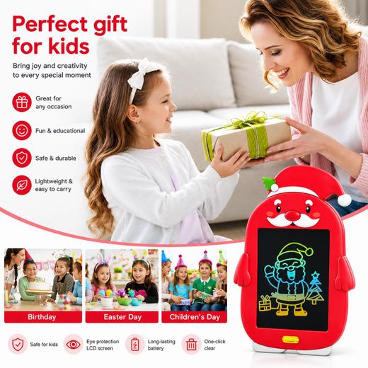Generic Ardoise Numérique Portable pour Dessin et Écriture avec Technologie LCD Sécuritaire pour Enfants - image 3