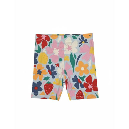 Primark Cycliste Jardin Vitaminé à Imprimé Floral et Fruits Multicolores - 3-4 ans