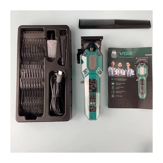 VGR Tondeuse à Cheveux Professionnelle Sans Fil Rechargeable électrique V-600 - image 3