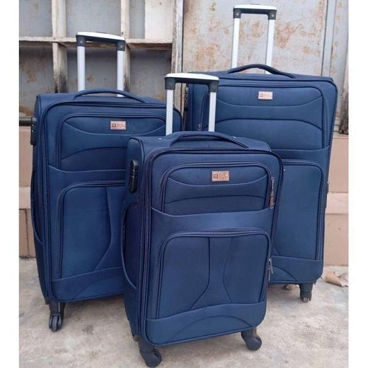 Ensemble de 3 Valises à Roulettes  Bleu Marine