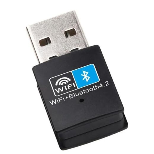 Generic Adaptateur USB Clé Wifi+Bluetooth Sans Fil 4.2
