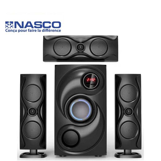 Nasco Home Cinema 3.1 ch - 45W - NAS-HT3.1-N940 - Noir - Garantie 3 Mois
