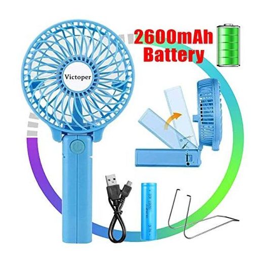 Generic GG Ventilateur Portable Rechargeable Pour Make-Up - image 2