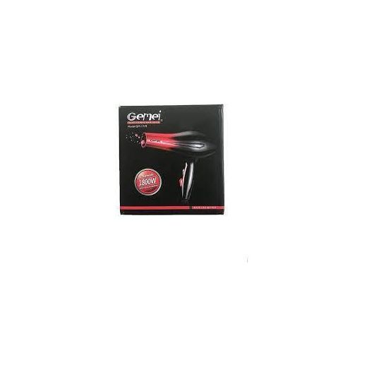 Gemei Sèche Cheveux Pliant - 2600 W -GM-1766 - Oranget/Noir - Rouge/Noir