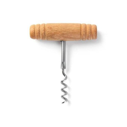 Generic Chic Tire-bouchon, en Spirale et mèche avec âme, longueur : 10,4 cm, Bois/acier, Woody, brun clair/argenté, - image 2