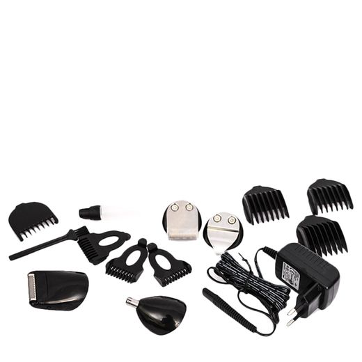 Nasco Machine à raser pour homme - NA-231 - 5 en 1 - Noir - image 3