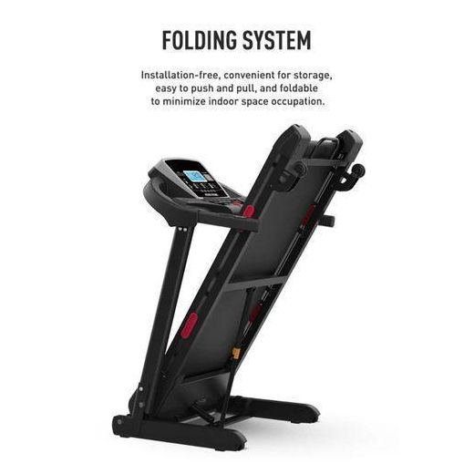 Generic Tapis de course avec écran LCD sans inclinaison - image 3