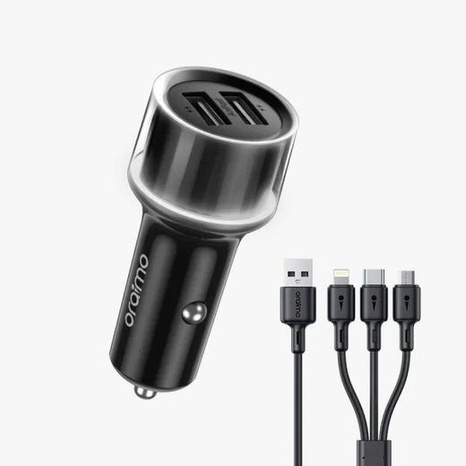 Oraimo Chargeur de voiture 15,5 W OCC-1152D NOIR