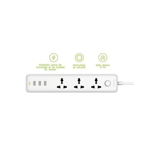 Oraimo Rallonge - Oraimo PowerHub OWS - E331 - Blanc - image 2