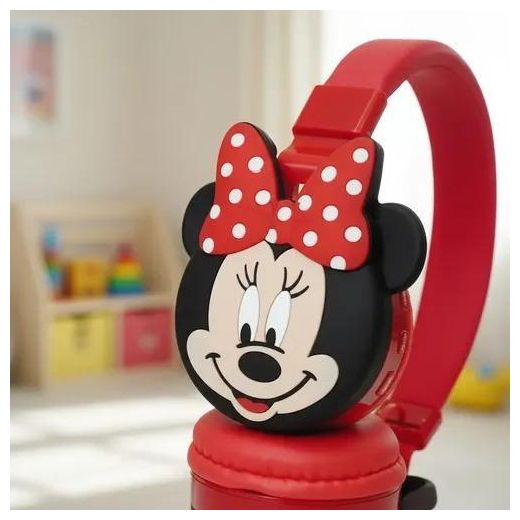 Generic Casque Bluetooth Enfant Minnie – Sans Fil 5.3 - image 2