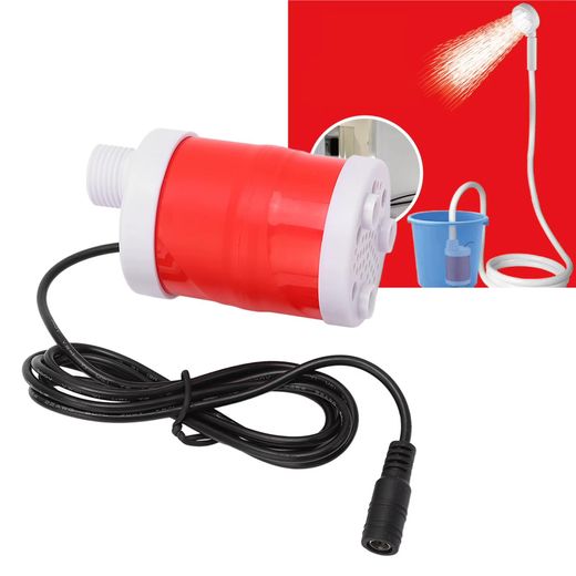 Generic Pompe à eau submersible CC, pompe électrique submersible 12 V, pompe à eau silencieuse