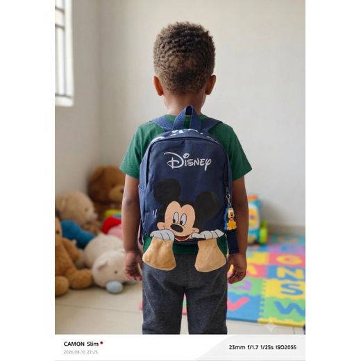 Mode Sac à dos bleu pour la maternelle 