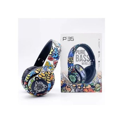 Wireless P35 - Casque Bluetooth Audio Sans Fil Pliable - image 2